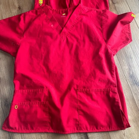 WonderWink Scrubs Set Medium Bottoms Top Large - Picture 2 of 7